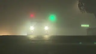 Tule fog continues to obscure roads in the Central Valley