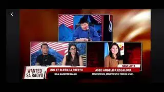 TULFO WITH ROME EMBASSY WORKER 