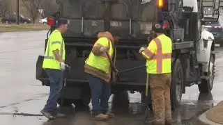 Tulsa City Crews Work To Repair Potholes After Cold Snap