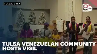 Tulsa Venezuelan Community hosts vigil