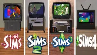 ♦ TV - Evolution: Sims 1 - Sims 2 - Sims 3 - Sims 4