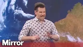 TV weatherman has panic attack live on air