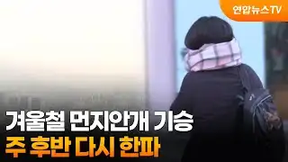 겨울철 먼지안개 기승…주 후반 다시 한파 / 연합뉴스TV (YonhapnewsTV)