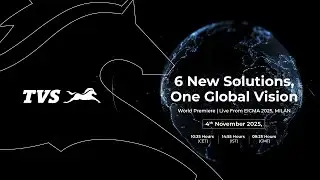 TVS Motor | 6 New Solutions. One Global Vision | World Premiere Live from EICMA 2025