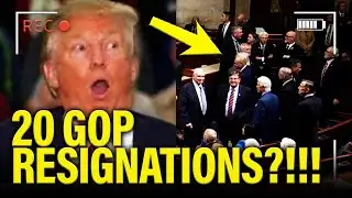 🚨TWENTY GOP Congress Members READY TO QUIT on Trump!!
