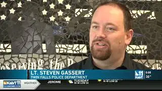 Twin Falls Police place time capsule inside wall