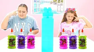 Twin Telepathy Slime Challenge Ruby vs Bonnie