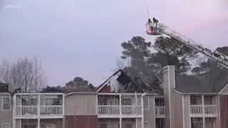 Two-alarm apartment fire