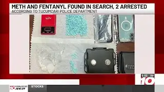 Two arrested after Tucumcari drug raid finds suspected fentanyl pills, meth