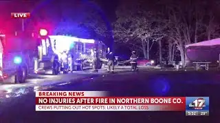 Two cats and two birds perish in early morning fire in Boone County