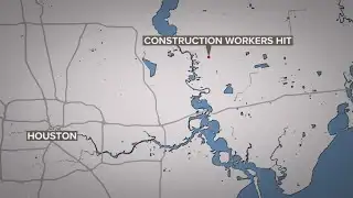 Two construction workers critically injured in crash on Crosby Freeway