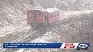 Two dozen hikers rescued from Mount Washington