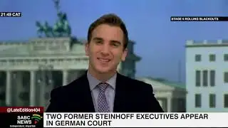 Two former Steinhoff executives appear in court in Germany