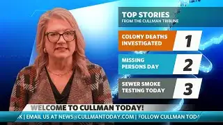 Two found dead in Colony | ALEA: Report missing now | Sewer smoke testing today