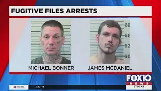 Two Fugitive Files suspects arrested