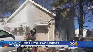 Two Homes Burned In South Metro Fire