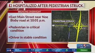 Two hospitalized after pedestrian struck in east Columbus