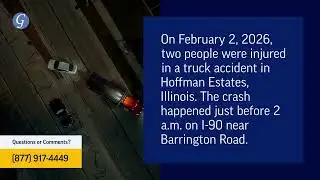 Two Injured in Truck Accident on I-90 in Hoffman Estates, IL