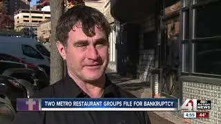 Two KC restaurant groups file for bankruptcy