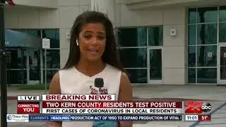 Two Kern County residents test positive for the coronavirus