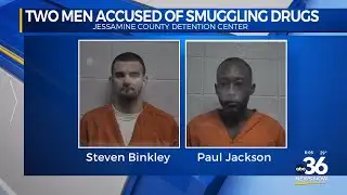 Two men accused of smuggling drugs