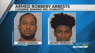 Two men arrested after Charlotte armed robbery and sexual battery: CMPD