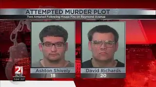 Two men facing charges for attempted murder, arson in plot to kill father