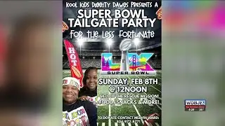 Two Organizations Host Super Bowl Tailgate Party for Less Fortunate