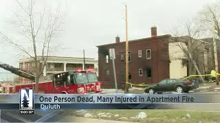 Two people dead, two firefighters hurt in Duluth apartment fire
