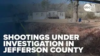 Two separate shootings under investigation in Jefferson County