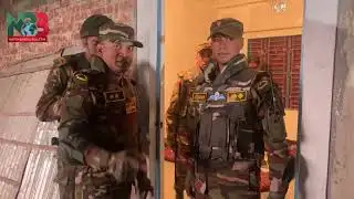 Two top terrorists arrested with weapons in army operation in Bogra.