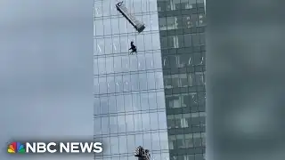 Two trapped workers rescued in Virginia after equipment partially collapses