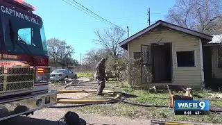 Two women rescue elderly mother, son from Baton Rouge house fire