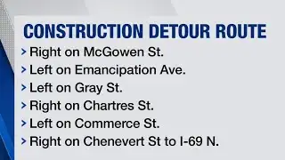 TxDOT begins Alabama Street bridge demolition near downtown Houston