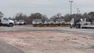 TxDot crews work overnight Tuesday to keep roads drivable, urge drivers to avoid driving if possible