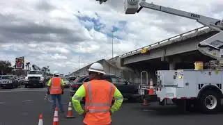 TxDOT crews work to straighten out streets after Harvey 2