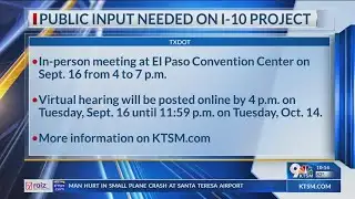 TxDOT wants input on Downtown I-10 project