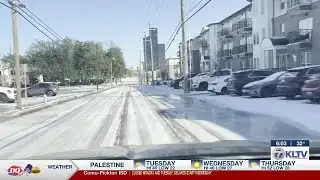 Tyler roads improve with sun, but ice dangers remain