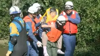 Typhoon Hagibis: Japanese rescuers save elderly from flood | AFP