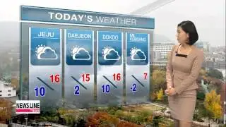 Typical late autumn today, cooler days ahead   쾌청한 늦가을 날씨