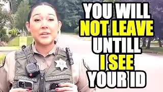 Tyrant Cop Gets Put In Her Place By Genius Auditor Who Knew The Law!