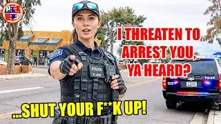 TYRANT Cop Tries To Intimidate 1A Auditor But Get DISMISSED!!! 1st Amendment Audit | Id Refusal #333