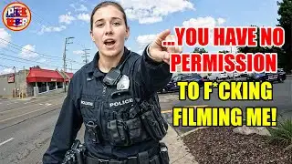 Tyrant Cops Get Owned! USA Citizens Know Their Laws! 1st Amendment Audit | Id Refusal #339