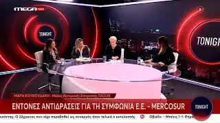 Συζήτηση με την Βούλα Κεχαγιά στο Mega News - TONIGHT (10/01/2026) | Μάρα Κουκουδάκη