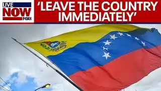 U.S. citizens urged to leave Venezuela 