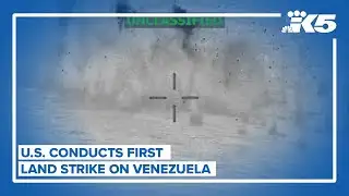 U.S. conducts first land strike in Venezuela