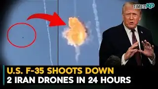 U.S. F-35 Shoots Down 2 Iran Drones In 24 hours| Iran-Israel War