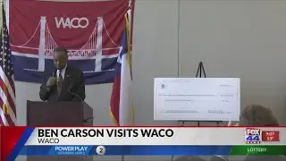 U.S. HUD Secretary brings big check to Waco 9 pm