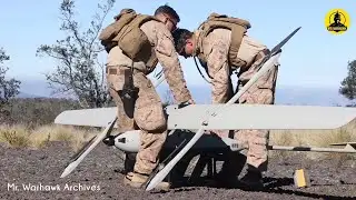 U.S. Marines conduct Live-fire Training Drill with VXE-30 Stalker unmanned aerial system