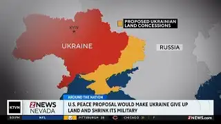 U.S. peace proposal would make Ukraine give up land and shrink military